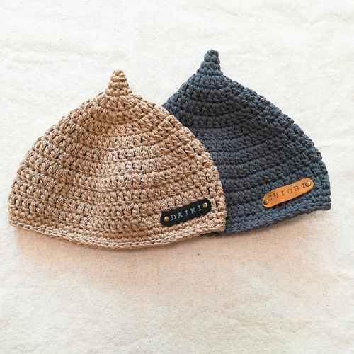 国産コットン100%＊どんぐり帽子＊オーダー受付中 帽子(ベビー・キッズ  