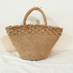【受注製作】特大サイズの麻紐かご 受注製作】特大サイズの麻紐かご