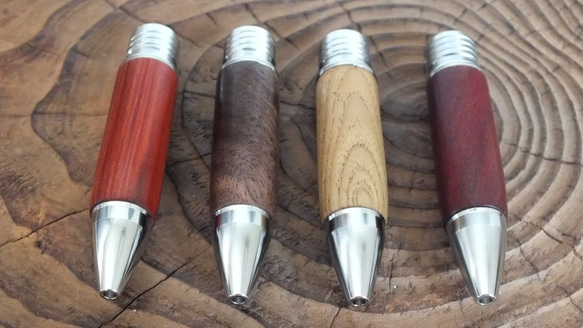 ジェットストリーム4&1専用　グリップアクセサリー ストレート先細 三菱鉛筆 ジェットストリーム4&1専用 組先軸 ウッド