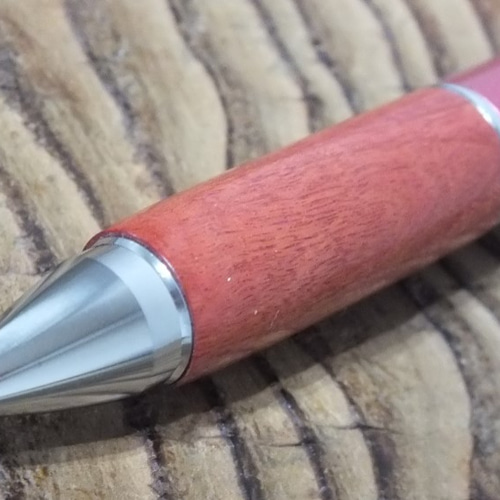 ジェットストリーム4＆1 限定色 ウッドグリップにカスタム ピンク