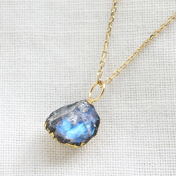 NY直送！ハーキマーダイヤモンドの一粒ネックレス HerkimerDiamond