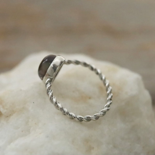 Bicolor Andecine Ring #11号 バイカラーアンデシンリング SV