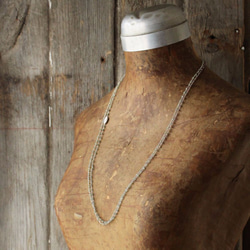 【SALE】Songea Sapphire Long Necklace　ソンゲア産サファイア ロングネックレス 5枚目の画像