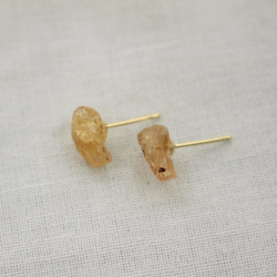 Rough Rock Imperial Topaz Stud Pierce 3枚目の画像