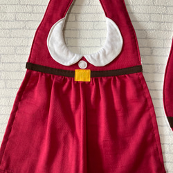 サンタスタイ　クリスマススタイ　男の子　女の子　ドレススタイ　サンタ　スタイ 3枚目の画像