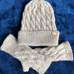 stone  アラン編み　ニットビーニー アラン ビーニー | Millet(ミレー)公式通販