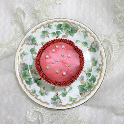 【個数限定】カップケーキみたい♡ピンクッション＜コーヒー豆使用＞（ピンク） 2枚目の画像