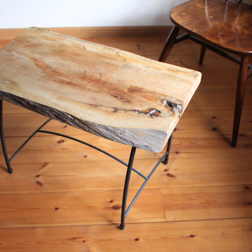 天然木 欅（けやき）のテーブル 一点もの ローテーブル・リビング  