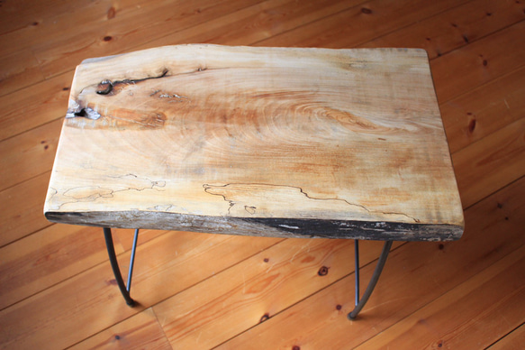 天然木　欅（けやき）のテーブル　一点もの 6枚目の画像
