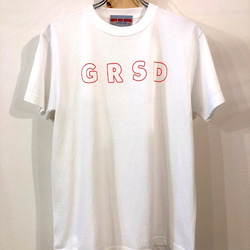 GROW RISE DESIGN　ロゴTシャツ（プリントカラー・オレンジ） 1枚目の画像