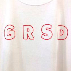 GROW RISE DESIGN　ロゴTシャツ（プリントカラー・オレンジ） 2枚目の画像