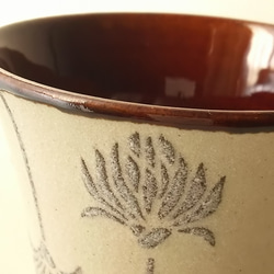 陶小町series/フリーカップ(野花B)～秋冬製作～ 2枚目の画像