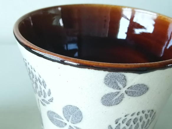 陶小町series/フリーカップ(クローバー)～春夏製作～ 2枚目の画像
