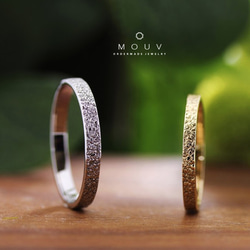 キラキラテクスチャーリング [結婚指輪][ペアリング][単品購入可