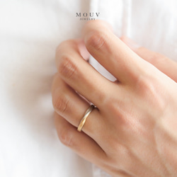 雙色 Mevius 戒指【結婚戒指】【配對】【可單購】《免運費》 第10張的照片