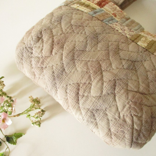 パッチワークキルト布バスケット 0_552fa59014aa411ff41e3d423469