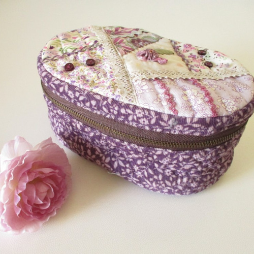 キット☆クレイジーのソーイングケース パッチワークキルト キット