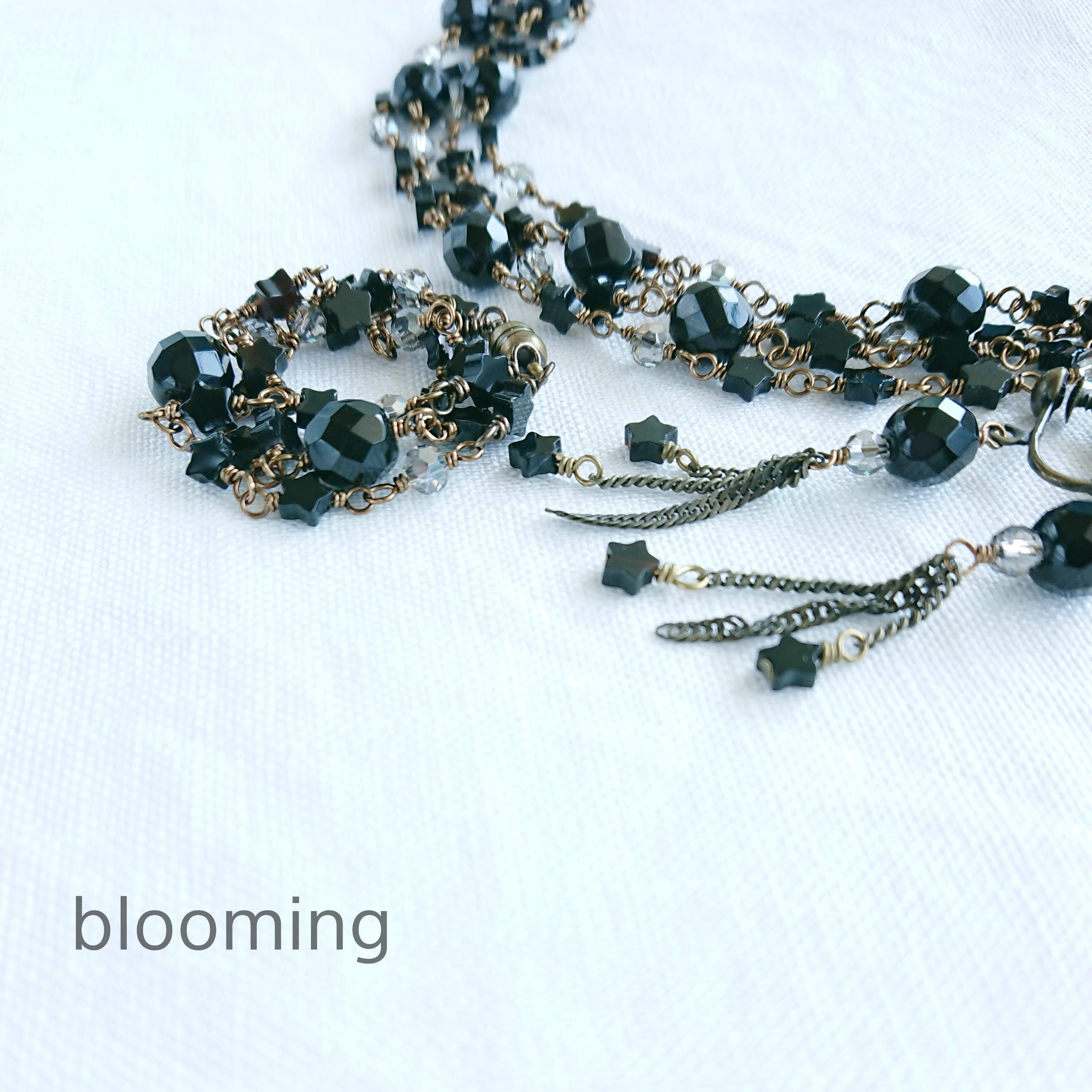 星のジュエリーセット:天然石