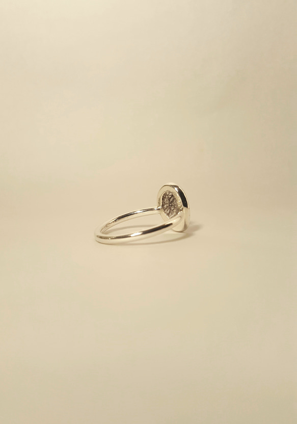 ◆1点もの◆・tourmaline quartz・tubu ring ・silver・ 4枚目の画像