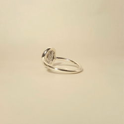 ◆1点もの◆・tourmaline quartz・tubu ring ・silver・ 6枚目の画像