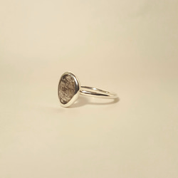 ◆1点もの◆・tourmaline quartz・tubu ring ・silver・ 7枚目の画像