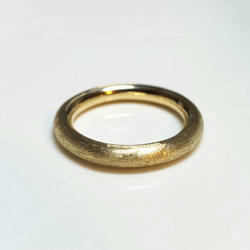 ◆受注制作◆ ＊ manmaru ＊ ring ＊ zara-zara ＊ Gold-vermeil ＊ 2枚目の画像