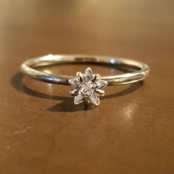 ◆再販◆受注制作◆ ＊ 星の指輪 ＊ star ring ＊ silver ＊ 2枚目の画像