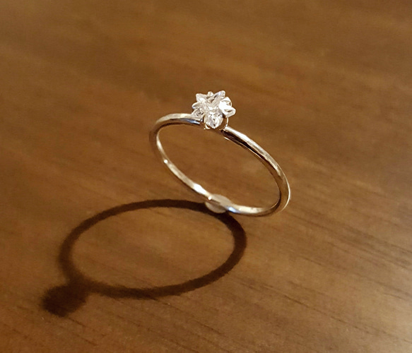 ◆再販◆受注制作◆ ＊ 星の指輪 ＊ star ring ＊ silver ＊ 3枚目の画像