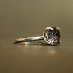 ◆1点もの◆・tourmaline quartz・large grain ring ・silver・ 2枚目の画像