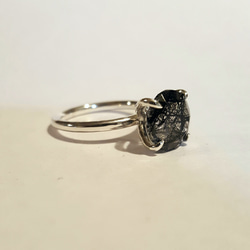 ◆1点もの◆・tourmaline quartz・large grain ring ・silver・ 8枚目の画像