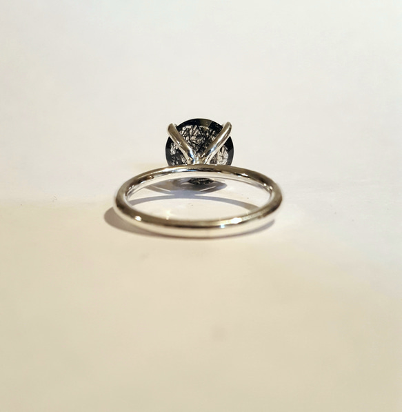◆1点もの◆・tourmaline quartz・large grain ring ・silver・ 9枚目の画像