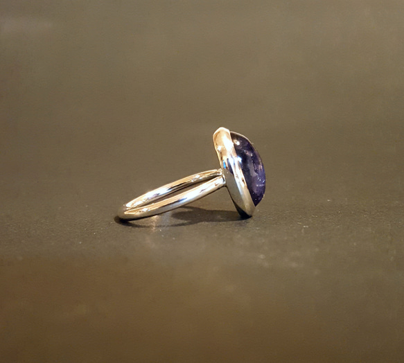 ◆1点もの◆・iolite・grain ring ・silver・ 2枚目の画像