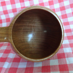　真桜の一木彫りコーヒーカップ 8枚目の画像