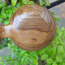 　チシャの一木彫りコーヒーカップ 5枚目の画像