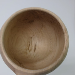 えまぱぱ様専用作品：古木の桜で作った一木彫りコーヒーカップ。 3枚目の画像