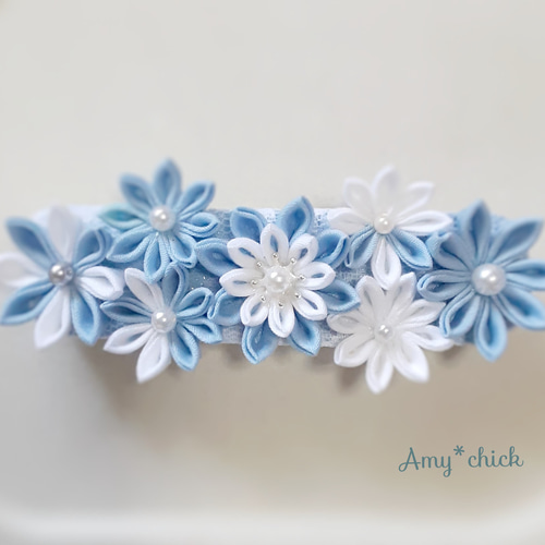 つまみ細工のバレッタ～オーダーメイド～ バレッタ Amy*chick 通販  