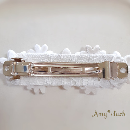つまみ細工のバレッタ～オーダーメイド～ バレッタ Amy*chick 通販 