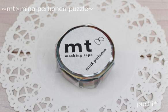 廃盤・mt×mina perhonen puzzle マスキングテープ 1枚目の画像