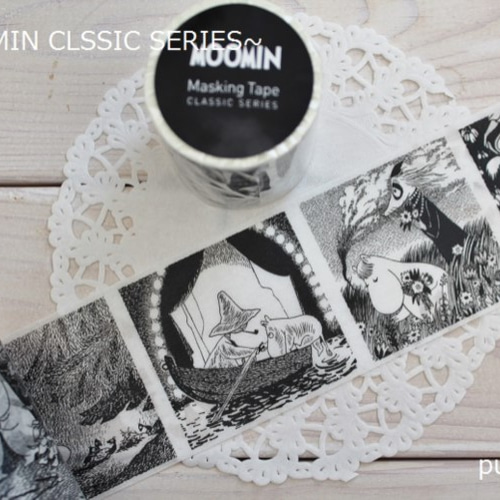 Moomin クラシックシリーズ・アートシーン ムーミンマスキングテープ