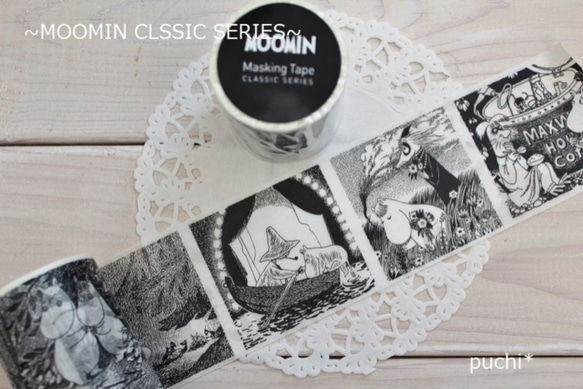 Moomin クラシックシリーズ・アートシーン ムーミンマスキングテープ