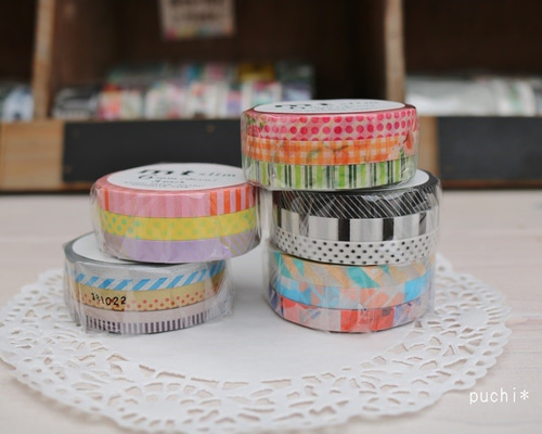 廃盤・mt slim deco 5セット マスキングテープ マスキングテープ