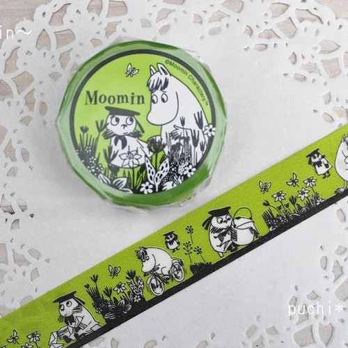 Moomin 野原の2人 クリップダッスとスノークの女の子(きみどり Moomin 野原の2人 クリップダッスとスノークの女の子(きみどり