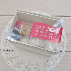 mt 10th anniversary GIFT BOX  Ver.2 マスキングテープ 4枚目の画像