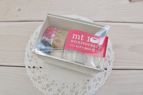 mt 10th anniversary GIFT BOX  Ver.2 マスキングテープ 4枚目の画像