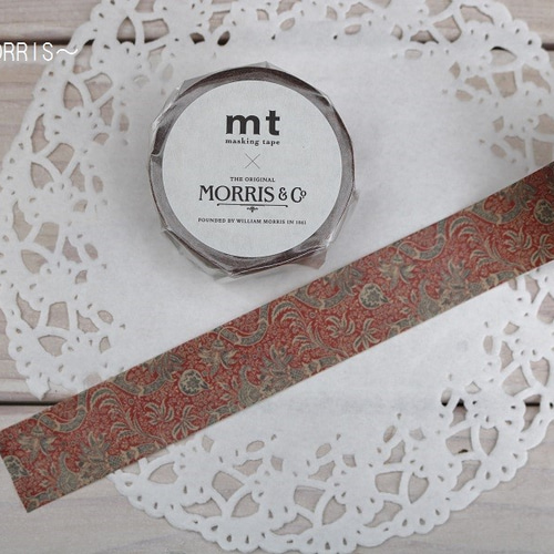 マスキングテープ　merciリバティセット マスキングテープ（50mm×10m） 幅広 mt ウィリアム・モリス William