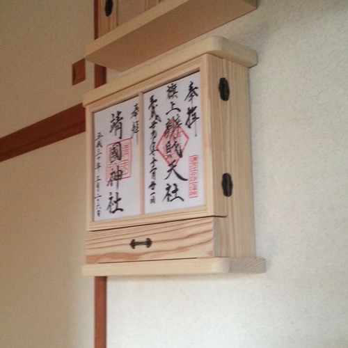 御朱印帳飾り棚 壁掛けラック・ウォールシェルフ green-vega 通販