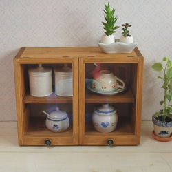 カフェ風ショーケース（受注製作） 3枚目の画像