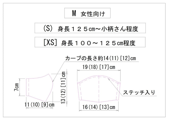 裏メッシュ(全サイズ)☆4７番　ペールミント　立体マスク　 6枚目の画像