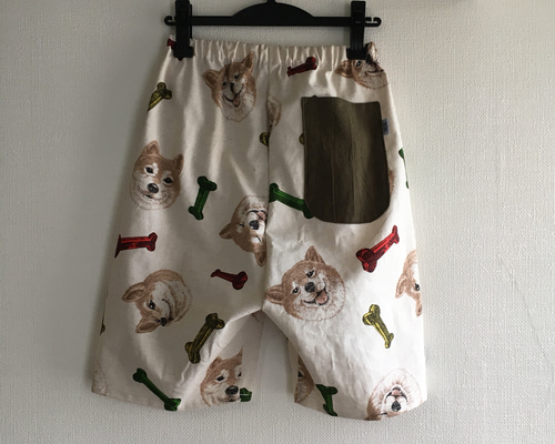 限定品 新品未使用 柴犬柄Tシャツ&柴犬柄ショートパンツ 上下セット