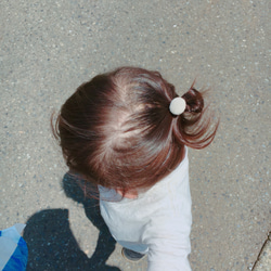 ゴムの付け替えができる！コロンと可愛いベビーヘアゴム 7枚目の画像